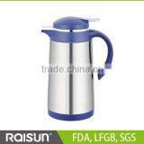 2014 High Vacuum Hot Sell Double Wall Stainless Steel Tea Pot and Kettle Set 1200ML 1500ML 1800ML thumbnail-1