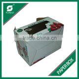 FRUIT CARTON BOX FULL PRINTING CARDBOARD PAPER BOX FOR STRAWBERRY PACKAGING WITH FREE SAMPLE thumbnail-3
