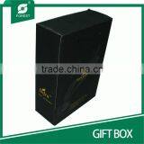 OEM HAND MADE PAPERBOARD GIFT BOX WITH GOLD HOT STAMPPING thumbnail-2