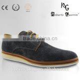 Suede Lace up Fashion Design Custom Casual Shoes thumbnail-5