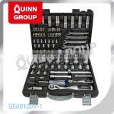 100-PC 1/4" & 1/2" Dr. Professional CR-V Socket Wrench Kit