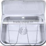 Stainless Steel Bucket Sink Mop Sink, Commercial Cleaner Sink for Public Sanitation