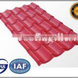 2.5mm Corrugated Plastic Roof Building Material Europe Style for House