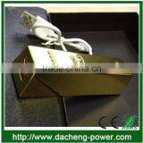 Gold Bullion Design Power Bank 2600mah Manual for Power Bank Battery Charger thumbnail-1