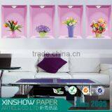 Wholesale Flower Wall Stick Interior Decoration Materials thumbnail-1