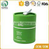 Green Hot Logo Stamping Round Packaging Gift Box Handmade Round Boxes for Cosmetic thumbnail-3