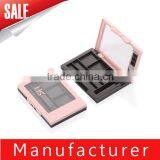 Wholesale 3 Color Private Label Eyeshadow Palette Case With Window