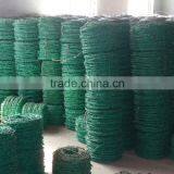 PVC Coated Barbed Wire Fence