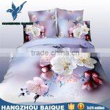 Beautiful Tree Flowers Colorful Butterfly Queen Size 3D Bedding Set thumbnail-4