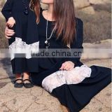 2015 giggle moon remake fashion kids girls dresses mother and child baby girls chevron peasant dress mother and kids dress