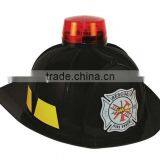 Plastic Helmet Fire Helmet With Light for Children for Party or Roleplay Party thumbnail-5