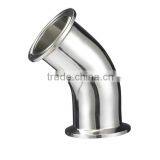 3A Stainless Steel Sanitary Clamped Elbow thumbnail-4