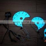 High luminance & Long life EL car gauge / EL auto gauge / EL car dashboard gauges