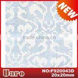 Damasco Oro Bianco Silver Glass Mosaic Pattern for Wall thumbnail-1