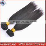 100% virgin real malaysian hair weft factory wholesale