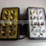 Universal 12V&24V LED Driving Fog Head Spot Light White/yellow Head Lamp