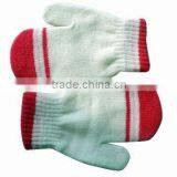 Custom Children One Finger Knit Mittens Gloves