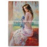 ROYIART nude women oil painting abstract for sell
