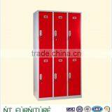 Stainless Steel 6 Door Clothes Locker Metal Storage Locker thumbnail-5