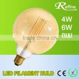 LED Edison Bulb Retro E27 Vintage COB LED Filament Light Energy Saving Lamp A60 4W 6W 8W 220V thumbnail-2