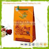 Custom Printed Stand up Drawstring Kraft Paper Bags on Hot Sale