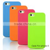 Latest design solid color mobile phone case for iphone 5