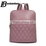 Cowhide Genuine Leather Travel Backpack Women Mini Backpack Bag Laptop thumbnail-1