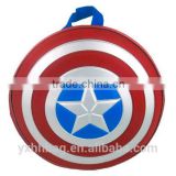 New products 2017 oem Marvel Captain America Boys' Star Backpack Children Fancy School bag (YX-Z032)