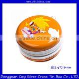 Rectangular Empty Candy Mint Tin Box With Zipper