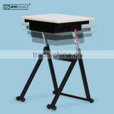 Height Adjustable Ergonomic School Desk Square thumbnail-5