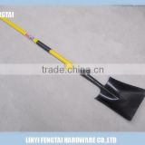 Hand Tools Square Long Fiberglass Handle Shovel