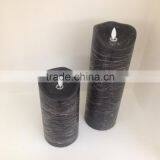 Flameless Moving Wick Led Wax Candles With Timer Outdoor Decorative Dancing Flame Led Real Wax Candles With Remote Control thumbnail-3