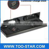 USB HUB Cooling Fan Charger Stand for PS4 Console and Controller thumbnail-2
