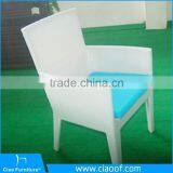 Synthetic Outdoor Furniture Elegant Rattan Patio Wicker Dining Table and Chair ( FT002+FC006) thumbnail-5