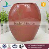 Red Color Modern Ceramic Vase Home Decoration thumbnail-4