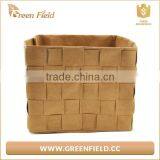 Green Field Plain Kraft Paper Storage Bags,brown Kraft Paper Weave Storage Bag thumbnail-3