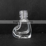 2014 New Style Heart Shaped Nail Polish Glass Bottle Factory in China thumbnail-1