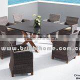 PE Rattan Wicker Aluminum BM-587A Outdoor Leisure Set thumbnail-1