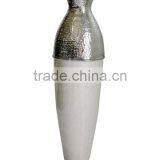 Enamelled Hammered Vase thumbnail-1