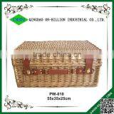 Bulk Cheap Wholesale Empty Wicker Picnic Baskets thumbnail-2