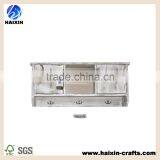 Kitchen Antique Wood Storage Cabinet /shabby Chic Wooden Cabinet With Pattern /wooden Storage Chest thumbnail-2
