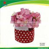 6" Indoor Decorative Fabric Flower Bag thumbnail-1