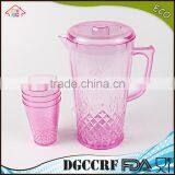 NBRSC Set of 5 Pieces Plastic PS Cold Water Jut Water Kettle Hollow Drinking Bottle PP Pot Watering Can thumbnail-5