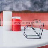 Heart in Glass Valentine's Day Glass Box Geometric Heart Soul Gift Candle Holder Jewelry thumbnail-2