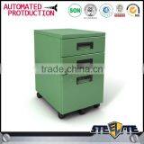Livingroom Furniture Metal Mobile Storage Cabinet 3 Drawer Steel Movable Cabinet thumbnail-5
