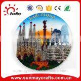Wholesale Custom 3D Resin Snow Mountain Souvenir Plate for Sale thumbnail-1