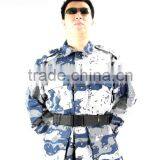 Blue Camouflage US Army Uniform Military BDU 2 Pcs Uniform thumbnail-3