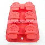 Snowman Baking Mold | Silicone Muffin Pan | Silicone Cake Moulds thumbnail-1