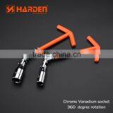 Chrome Vanadium Professional T Universal Spark Plug Socket Wrench Tool thumbnail-2