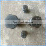 Grade 8.8 DIN931 DIN934 Carbon Steel Bolt and Nut thumbnail-3